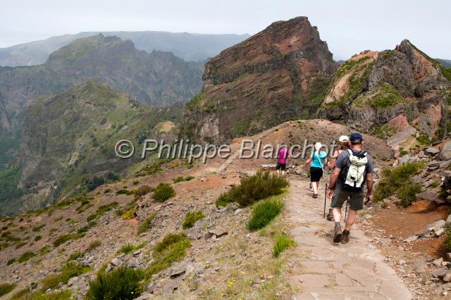madere 35.JPG - Randonneurs, Pico do Areeiro, Madère, Portugal